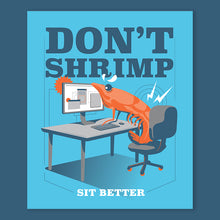 Load image into Gallery viewer, Don&#39;t Shrimp 10 x 12 Riso Print
